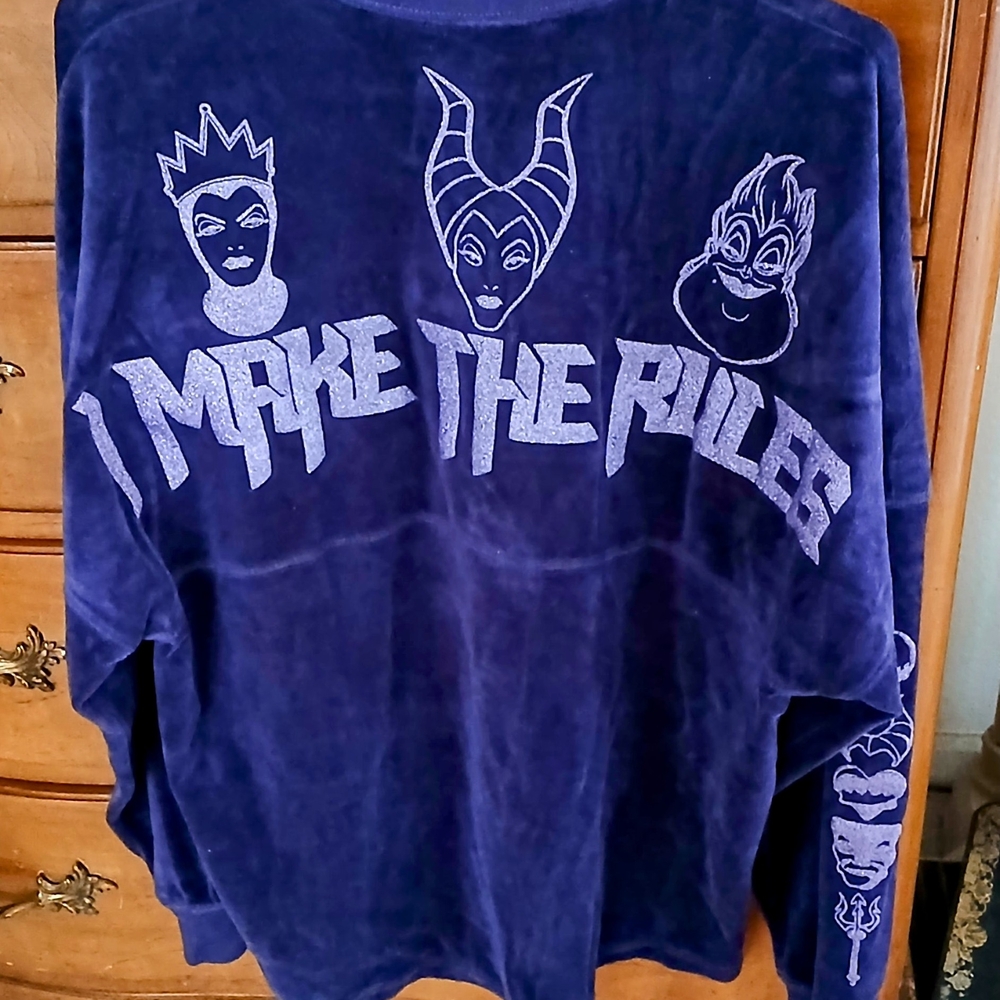 Disney Villains Velour Like Spirit Jersey